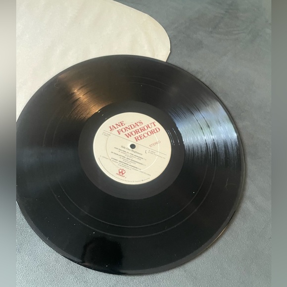 Jane Fonda’s workout vinyl record . Two record set . - Picture 2 of 12